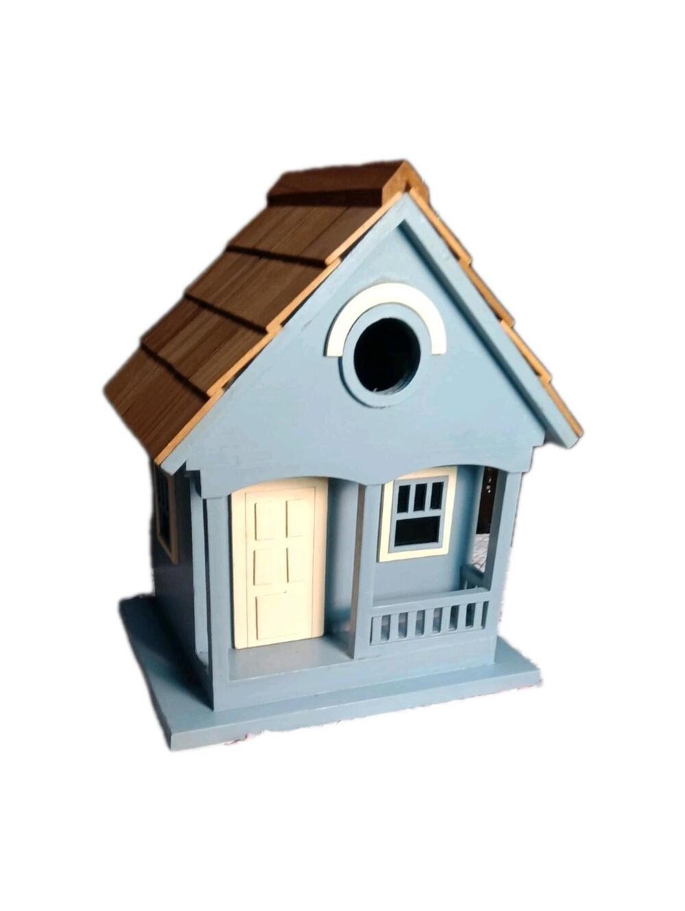 Home Bazaar Handmade Orchid Cottage Birdhouse - New Small Hummingbird Or Finch